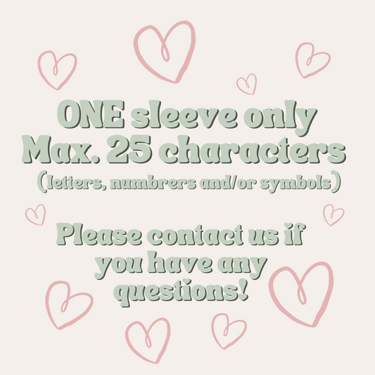 Custom Sleeve Add-On