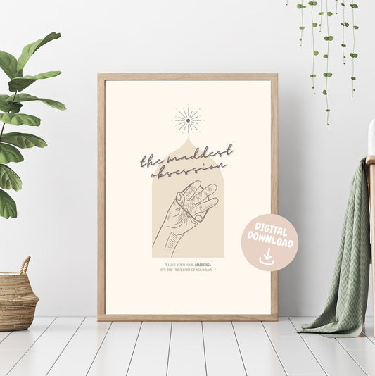 The Maddest Obsession Hair Tie | Digital Download