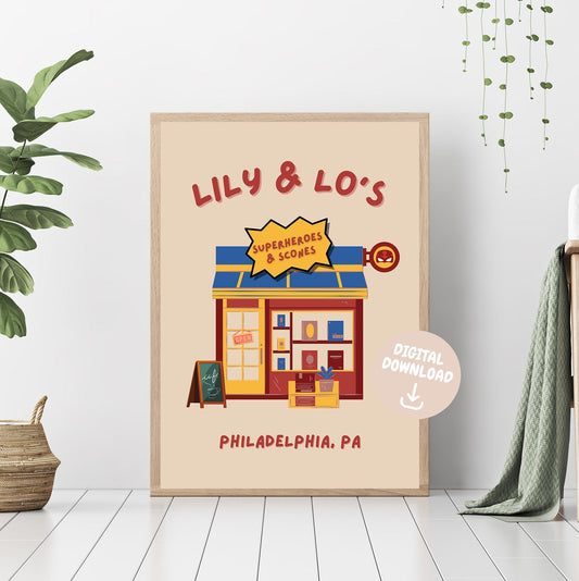LiLo's Superheroes and Scones | Digital Download