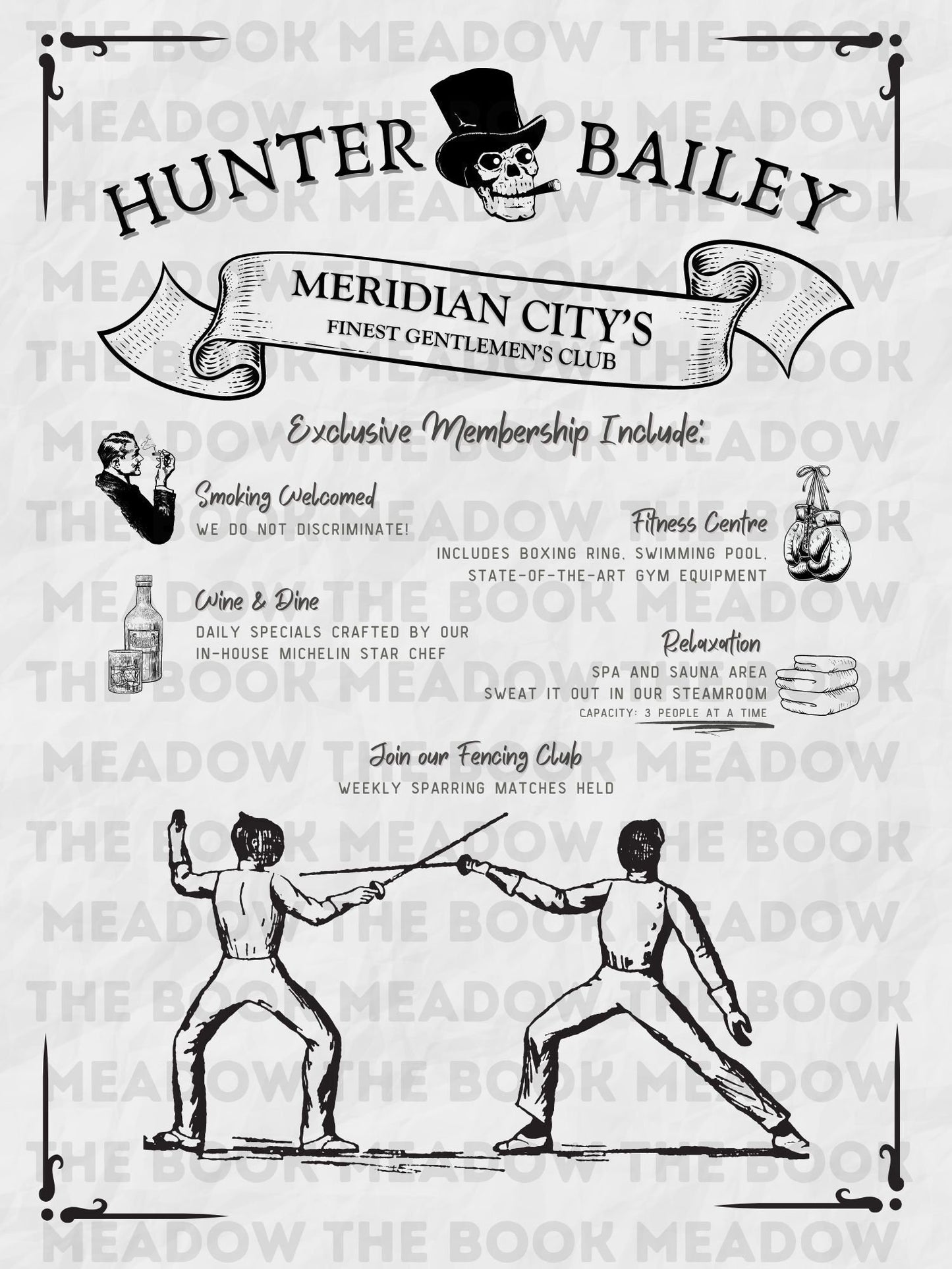 Hunter-Bailey Gentlemen's Club (Steamroom Inspired) | Digital Download