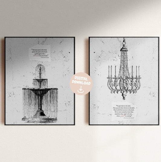 Chandelier Will Grayson Nightfall Quote | Digital Download